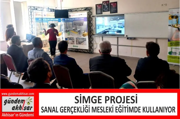 SİMGE PROJESİ SANAL GERÇEKLİĞİ EĞİTİMDE KULLANIYOR.