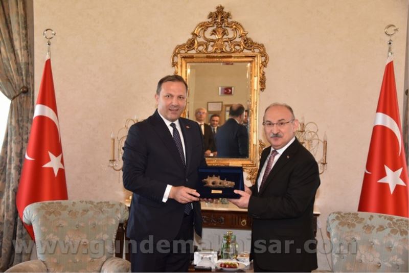 Kuzey Makedonya İçişleri Bakanı Spasovski’den Vali Karadeniz’e Ziyaret