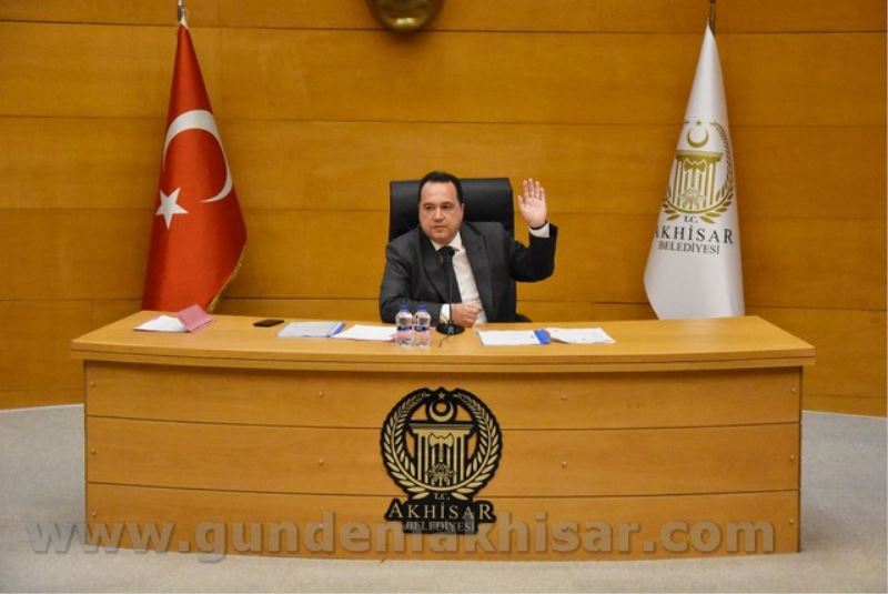 Akhisar Belediyesi Haziran ayı meclis toplantısı yapıldı