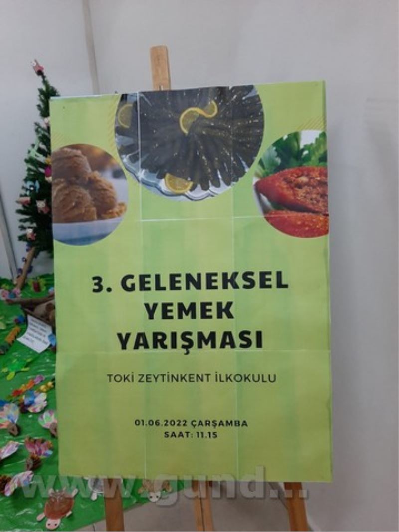 Akhisar TOKİ Zeytinkent ilkokulu bahar şenlikleri yapıldı